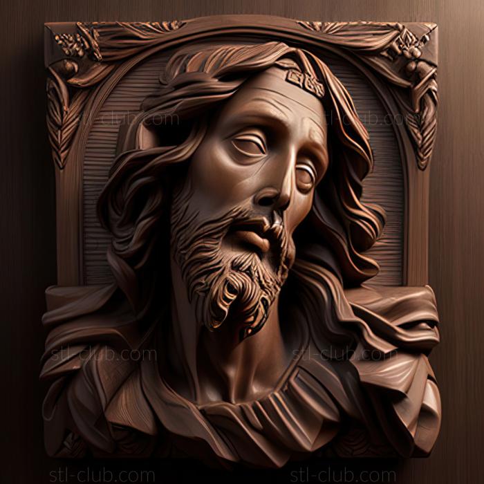 3D model st jesus (STL)